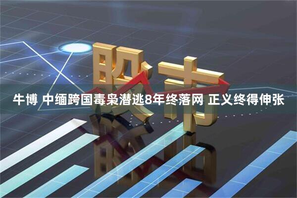 牛博 中缅跨国毒枭潜逃8年终落网 正义终得伸张